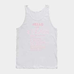 Hello I am Vegan Tank Top